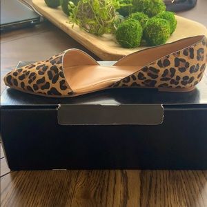 J. Crew Leopard Flats